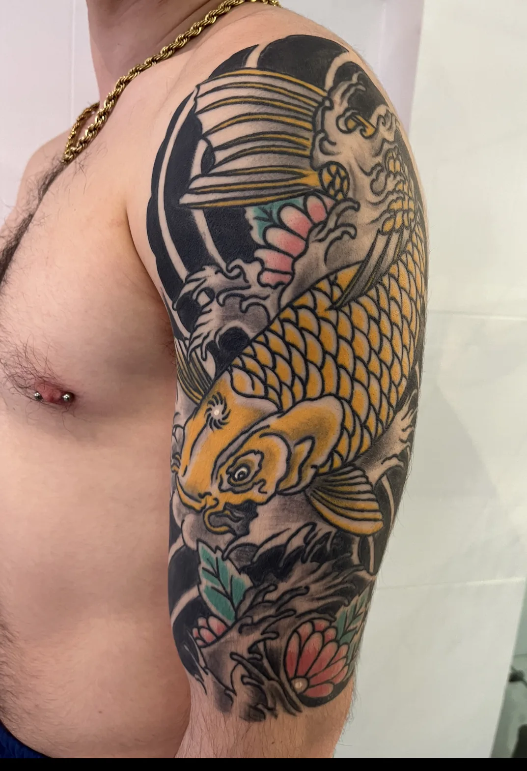 Tatuaje japonés · Qbos Body Art