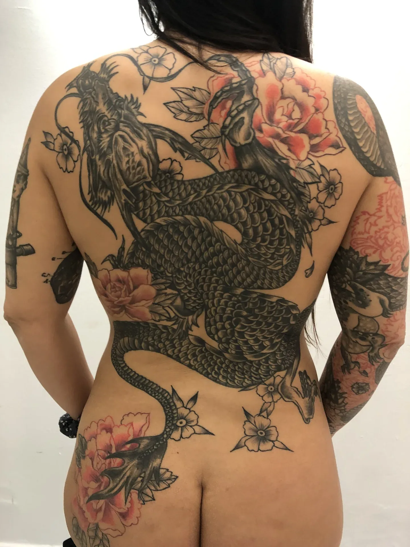 Tatuaje japonés · Qbos Body Art